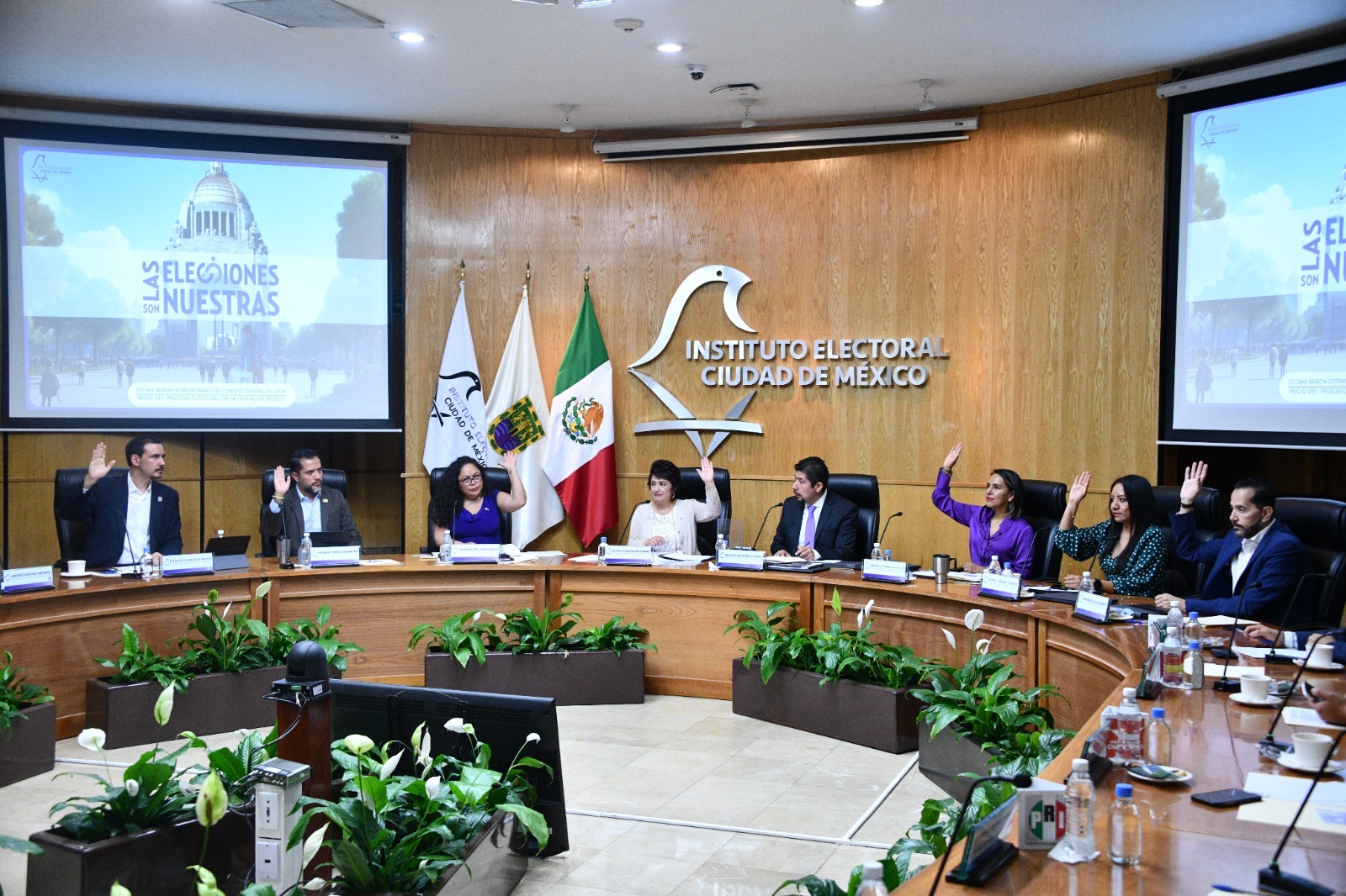 Da IECM Banderazo De Inicio Del Proceso Electoral Local Ordinario 2023